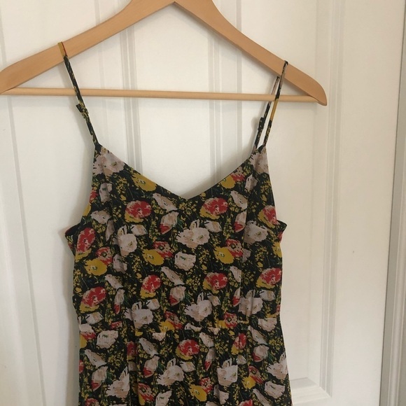 J. Crew Mercantile Sweet Pea Floral Maxi Dress Size 0 - Picture 6 of 13